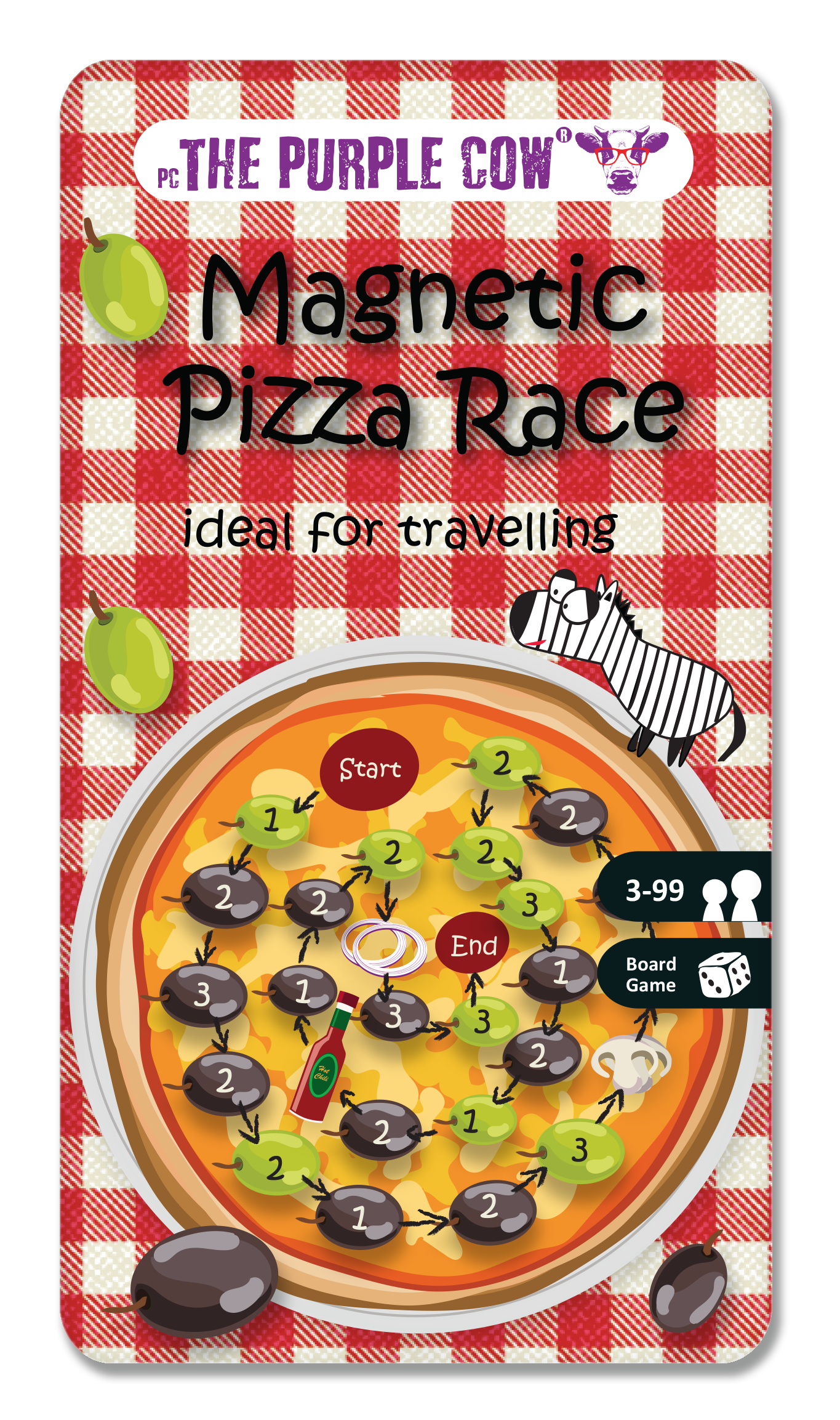 Travel Game - Pizza Race
