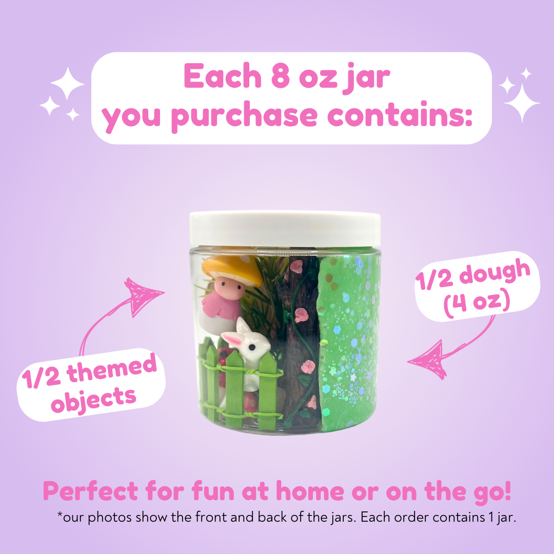 Fairy Garden Playdough Sensory Toy Kit