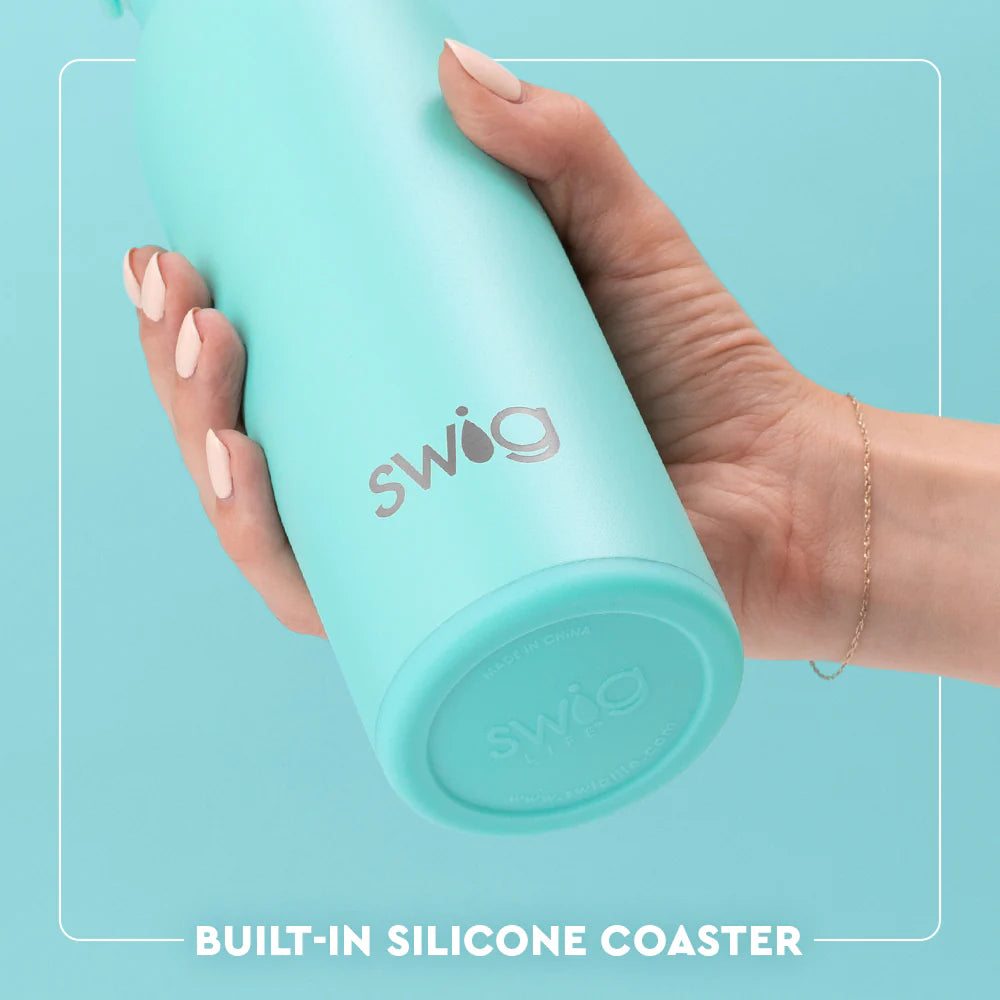 Rainglow 16oz Flip + Sip Slim Tumbler