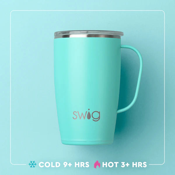 Sunset 18oz Travel Mug with Handle