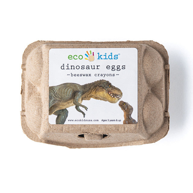 Non-Toxic Beeswax Crayons - Dinosaur Eggs