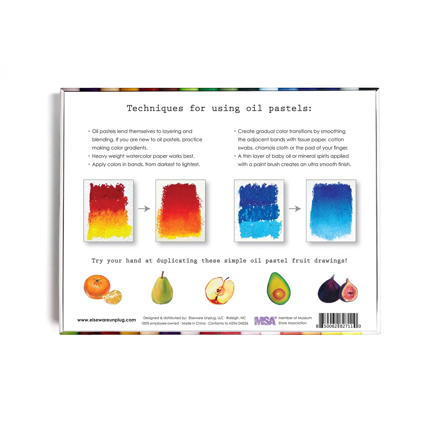 Oil Pastels - 24 Colors