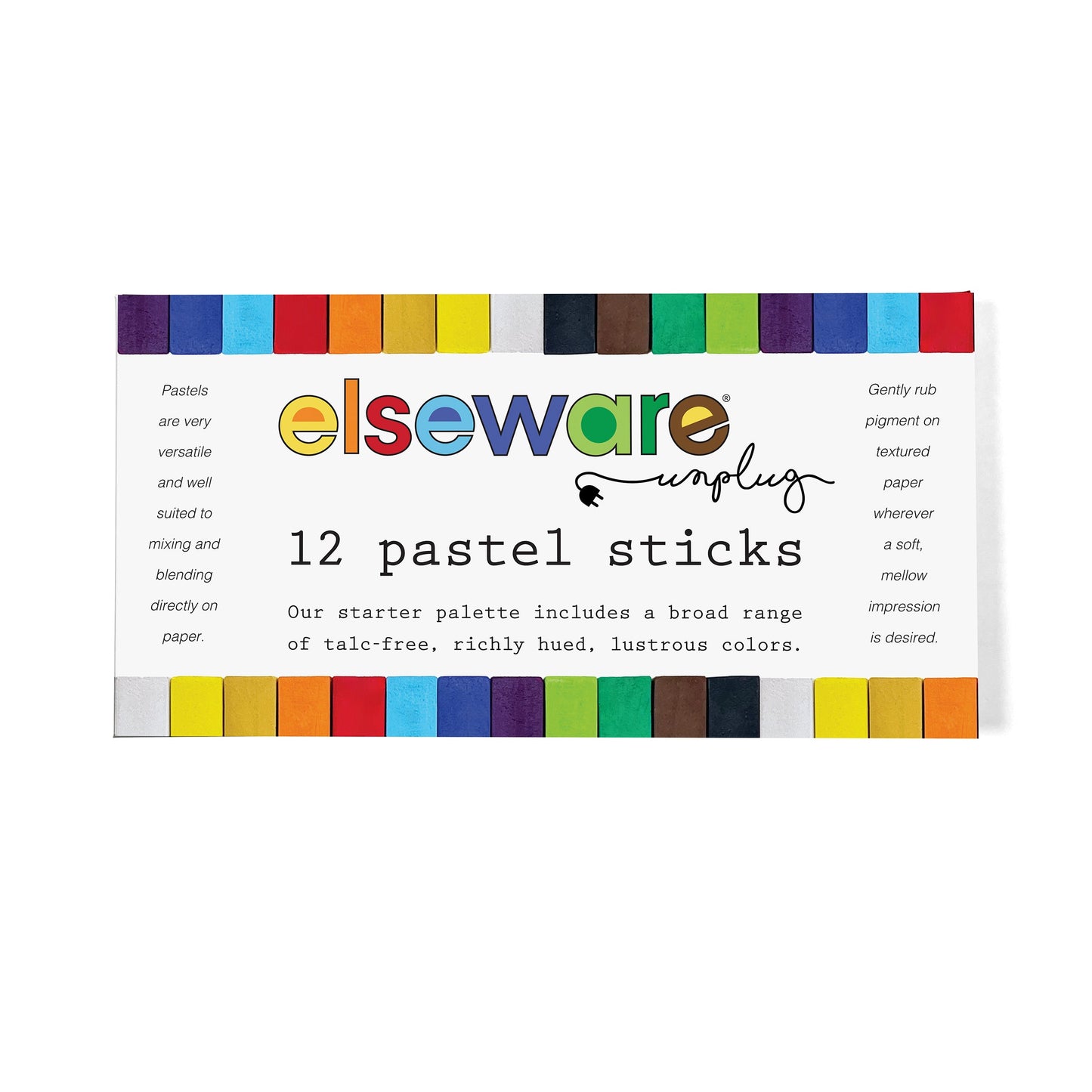 Pastel Sticks –  12 Vibrant Colors