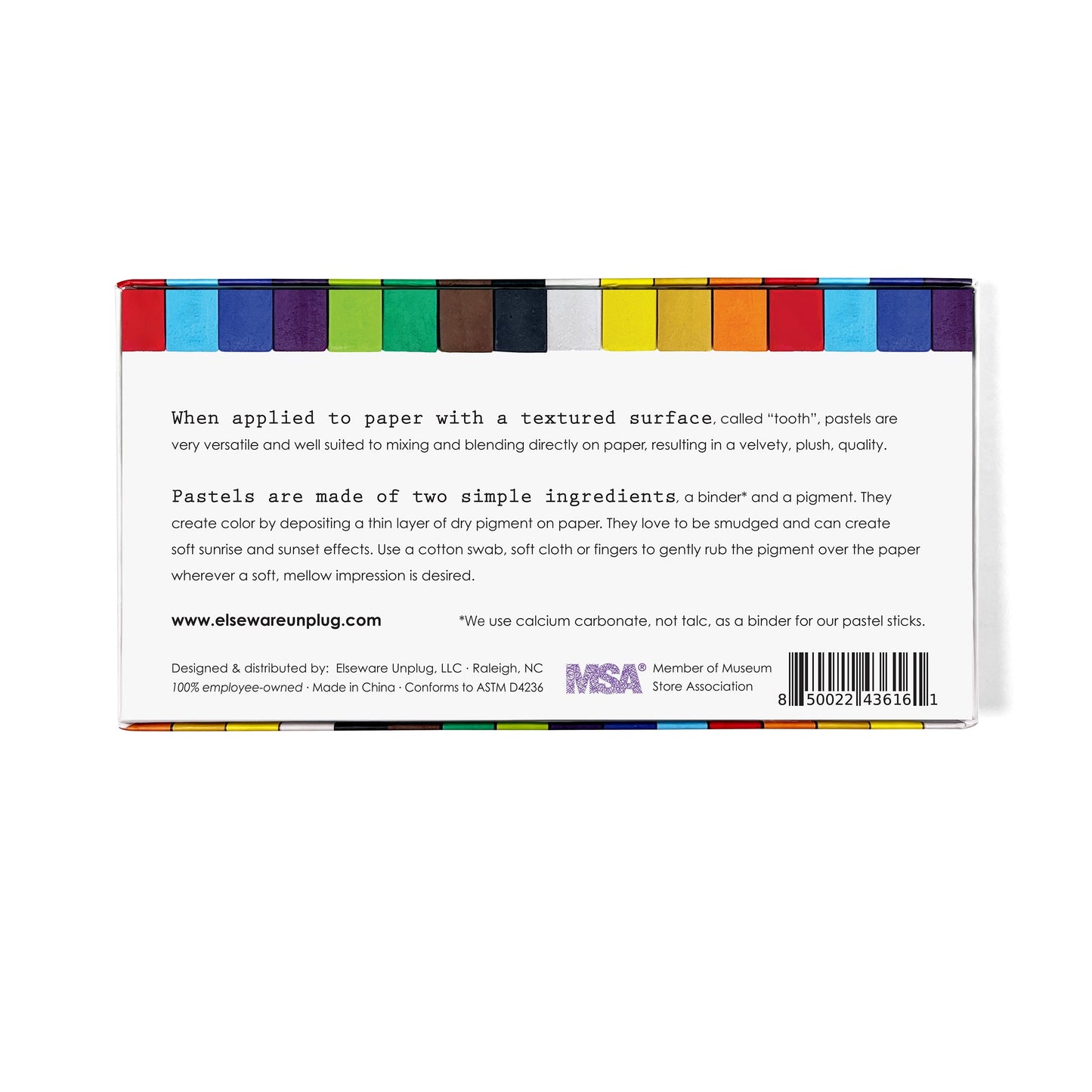 Pastel Sticks –  12 Vibrant Colors