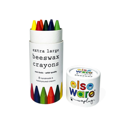 Eco-Kids Non-Toxic Beeswax Crayons (Extra Large)