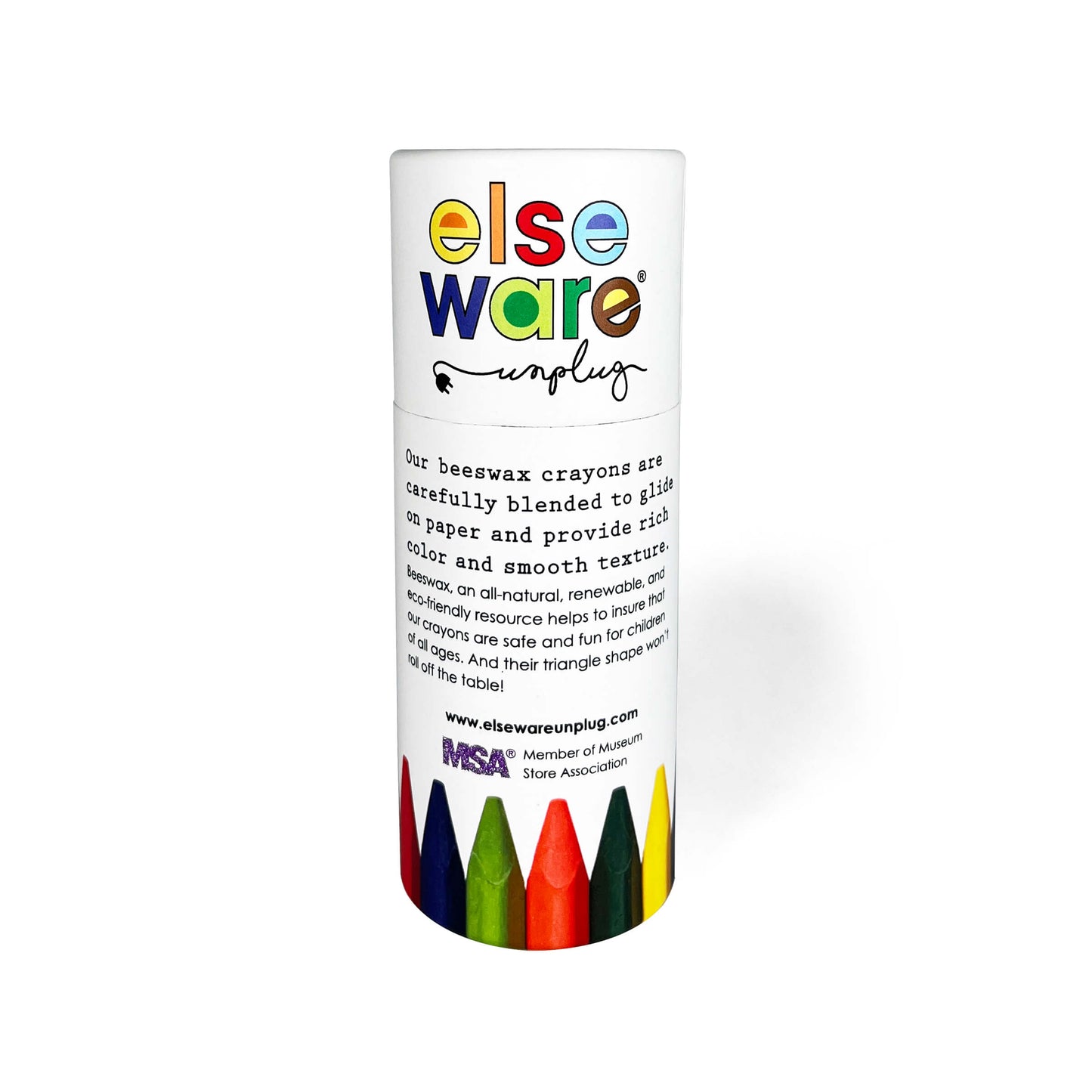 Eco-Kids Non-Toxic Beeswax Crayons (Extra Large)