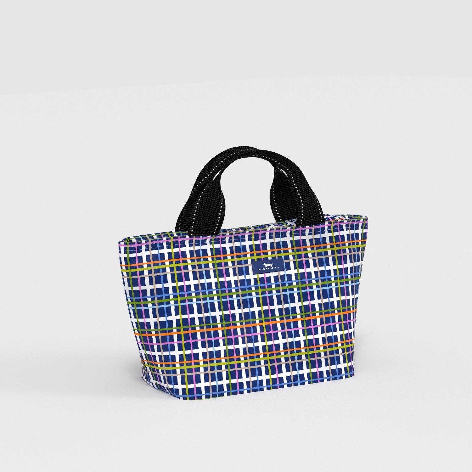 Nooner Lunch Bag in Cross Town pattern