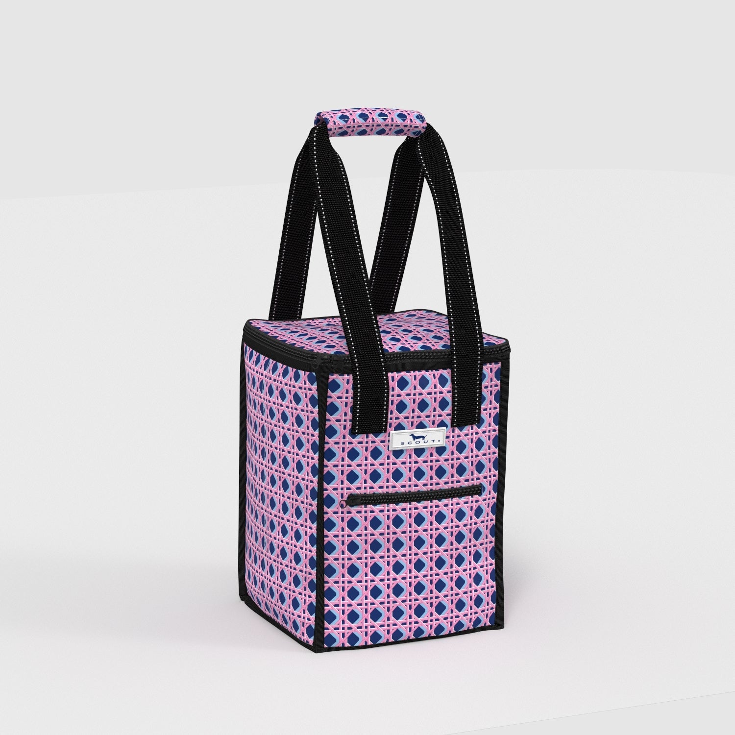 Pleasure Chest Cooler in Wisteria Cane pattern
