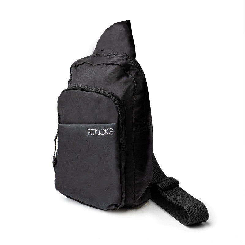 Fitkicks Hideaway Packable Sling - Black