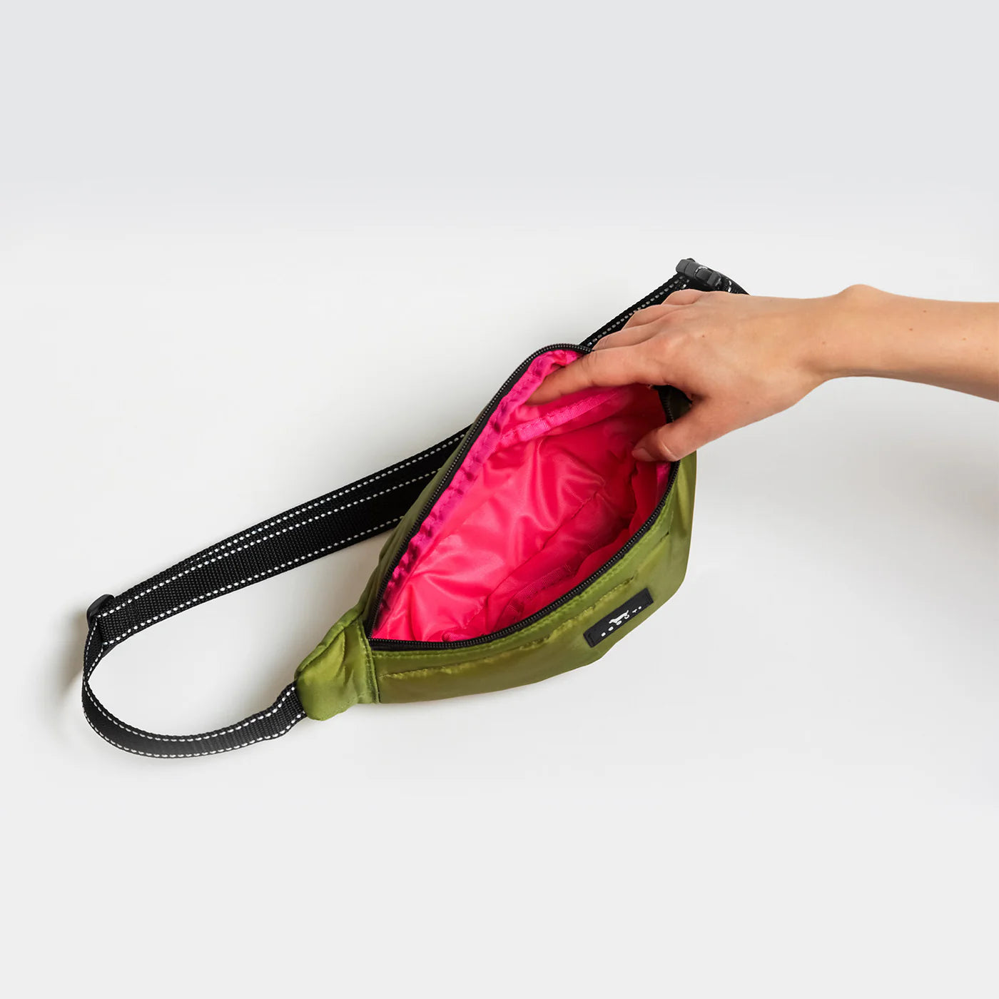 Puffer Belt Bag - Green Puffer