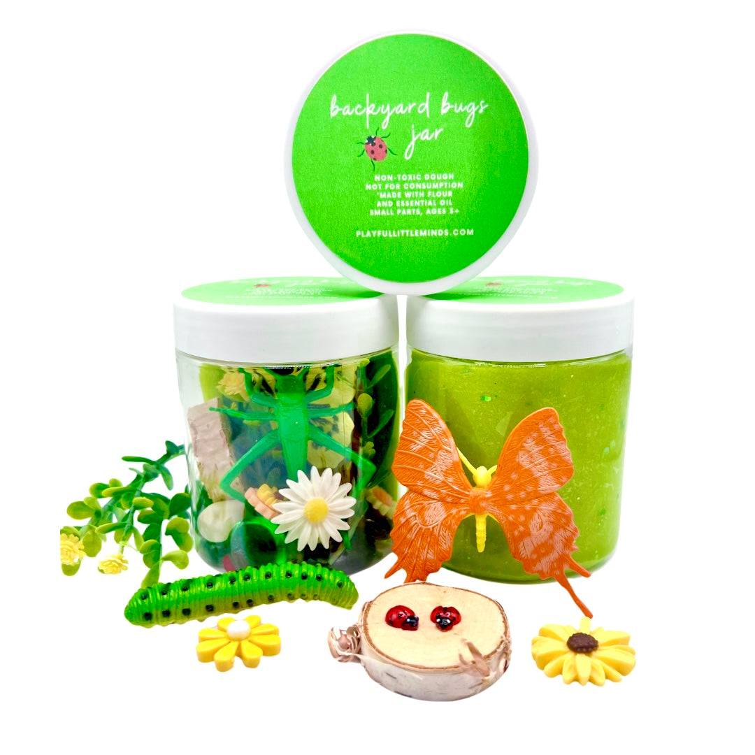 Butterfly & Bug Playdough Sensory Kit