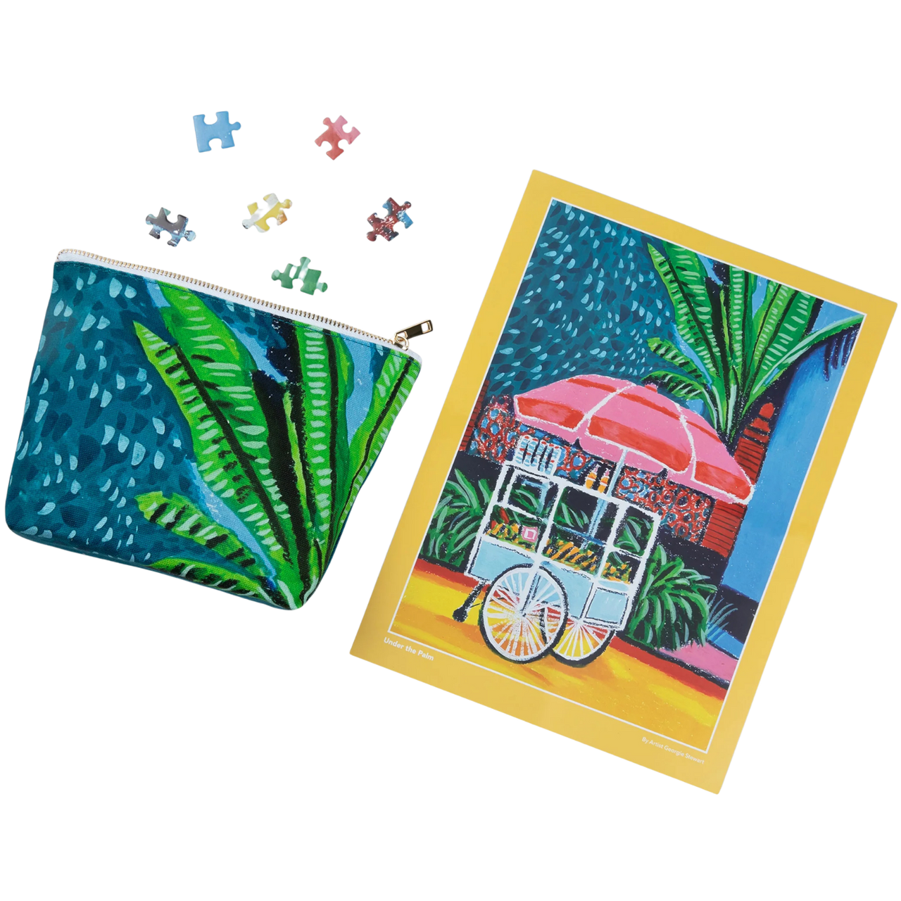 Canvas Classics Under the Palm 500 piece puzzle