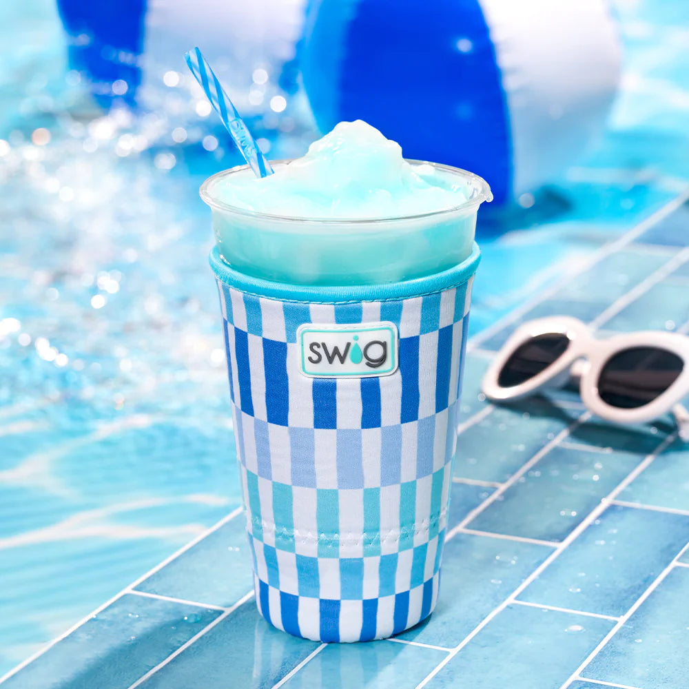 Glacier Stripe Large Iced Cup Coolie