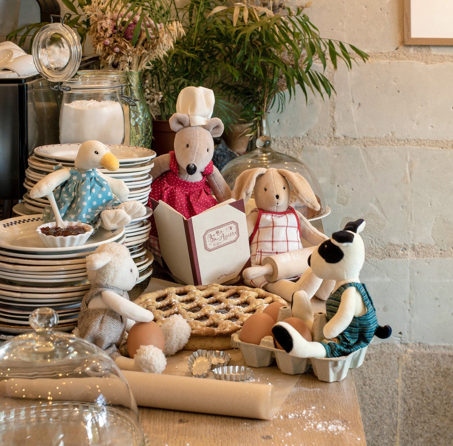 Albert The Sheep (small) - Stuffed Toy - Moulin Roty