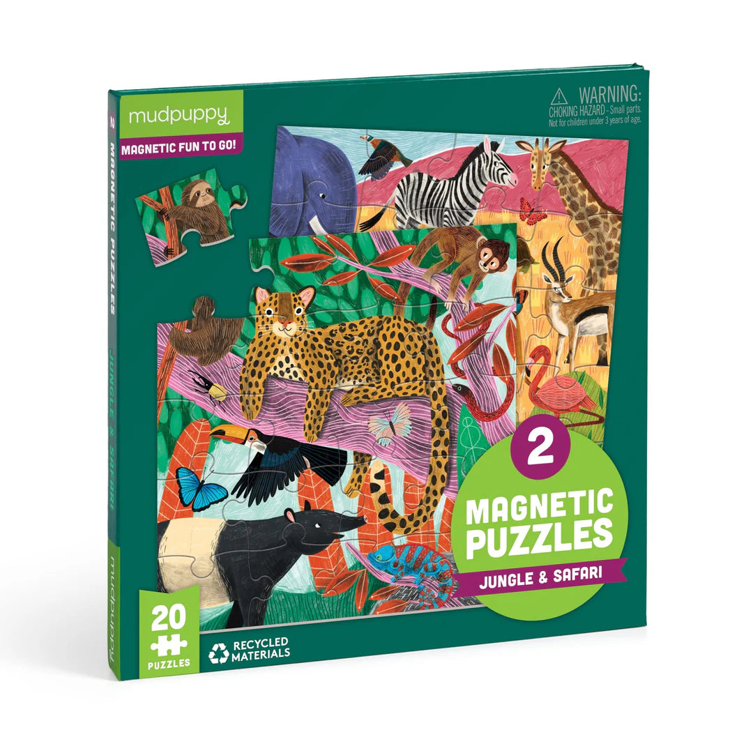 Jungle & Safari Magnetic Puzzle