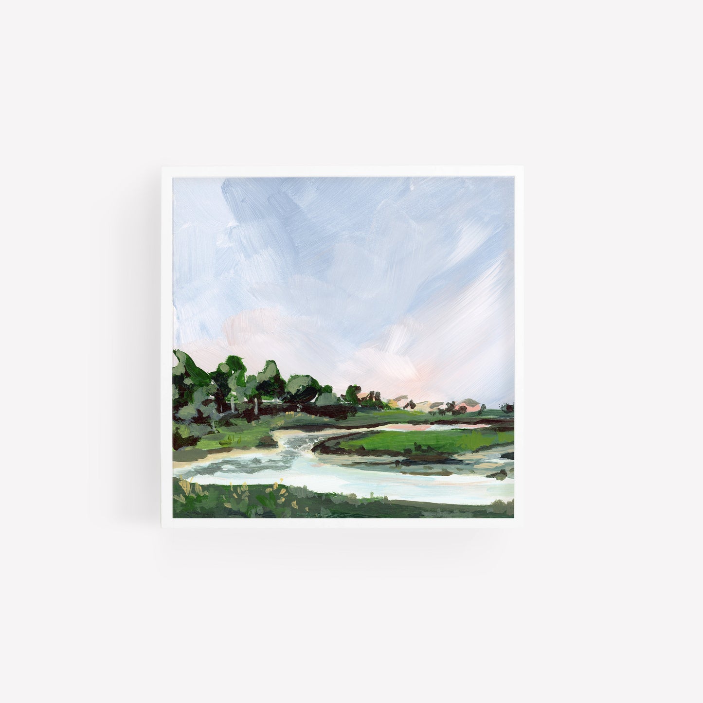 Coastal River Bend, Ogunquit, Maine, Fine Art Print
