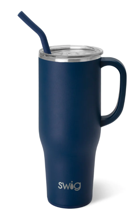 Navy Mega Mug (40oz)