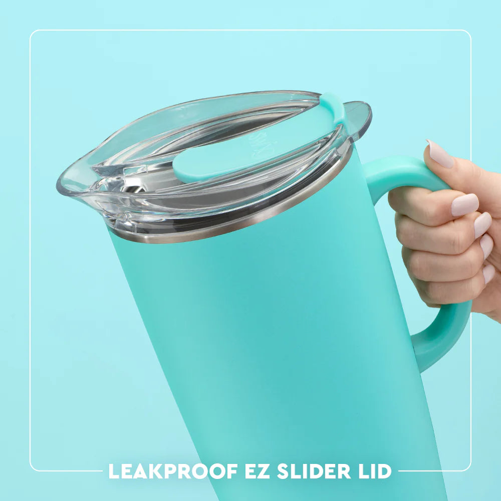 Shimmer Aquamarine Party Pitcher 64oz