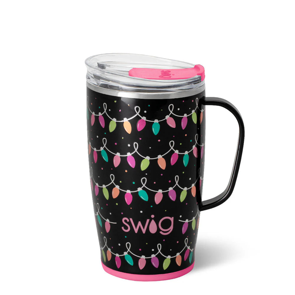 Tacky Lights 18oz Travel Mug