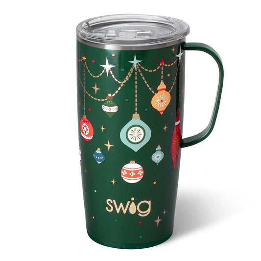 Deck The Halls 22oz Travel Mug