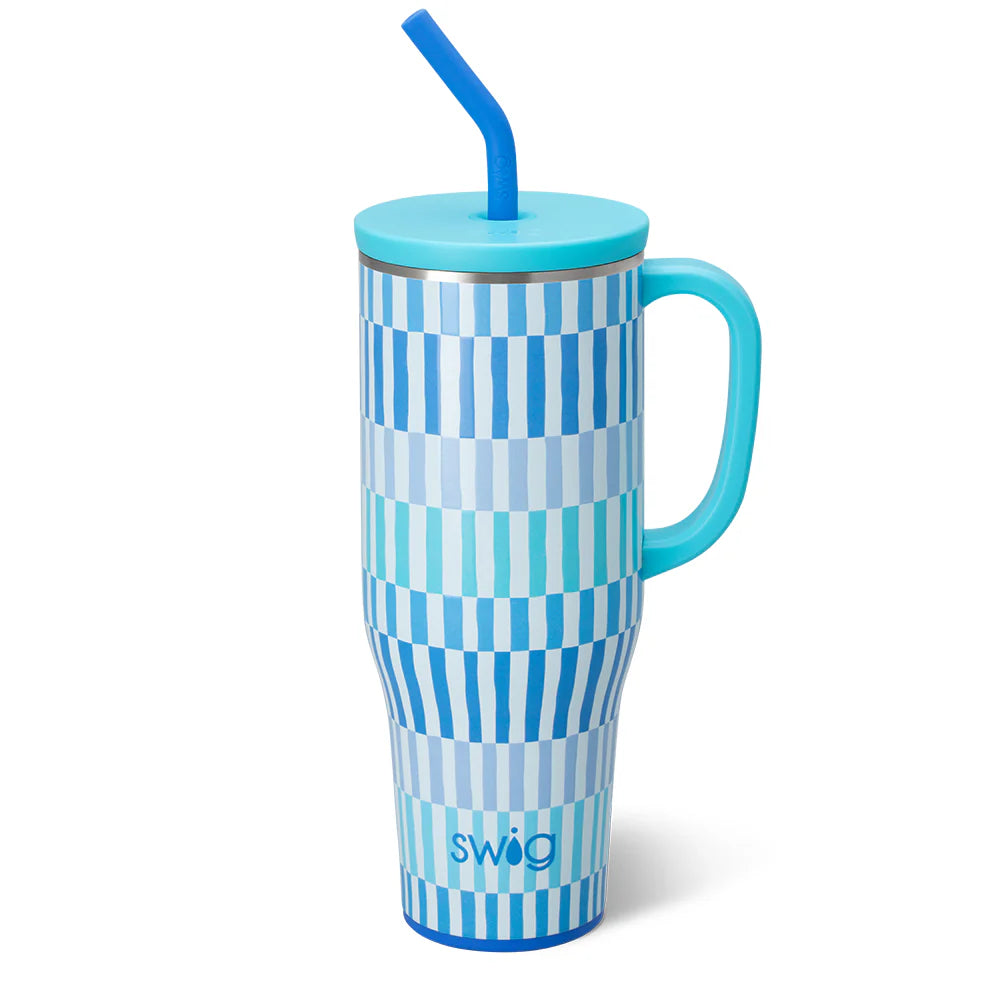Glacier Stripe Mega Mug 40oz