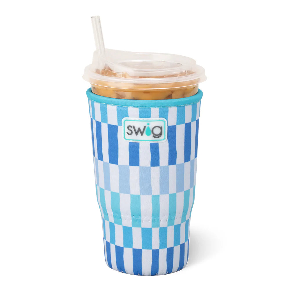 Glacier Stripe Large Iced Cup Coolie