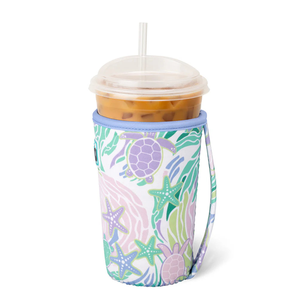 Sea Swirl Medium Iced Coolie