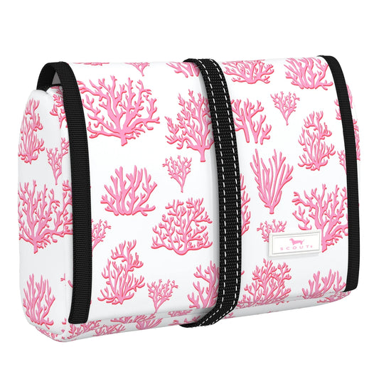 Beauty Burrito Hanging Toiletry Bag - Floral Reef