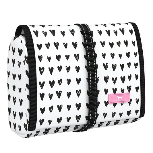 Beauty Burrito Hanging Toiletry Bag - Pop Heart