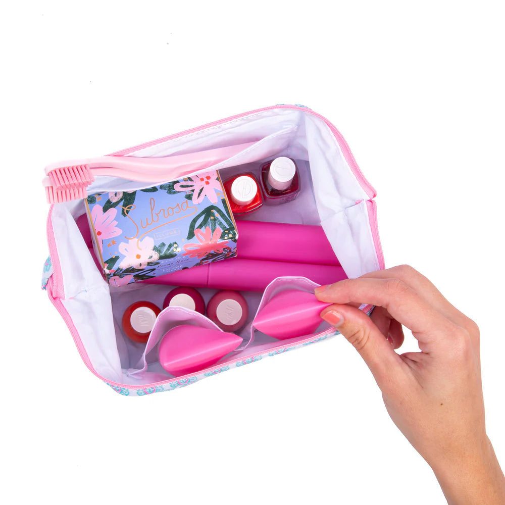 Little Big Mouth Medium Makeup Bag - Sweet Coraline