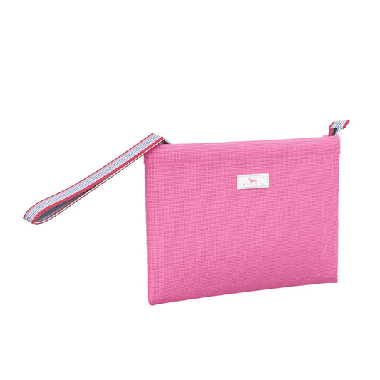 Cabana Clutch Wristlet - Bubblegum