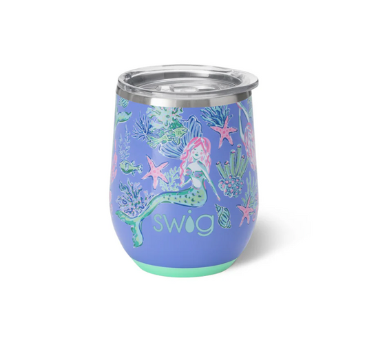 Under the Sea Stemless Wine Cup (12oz)