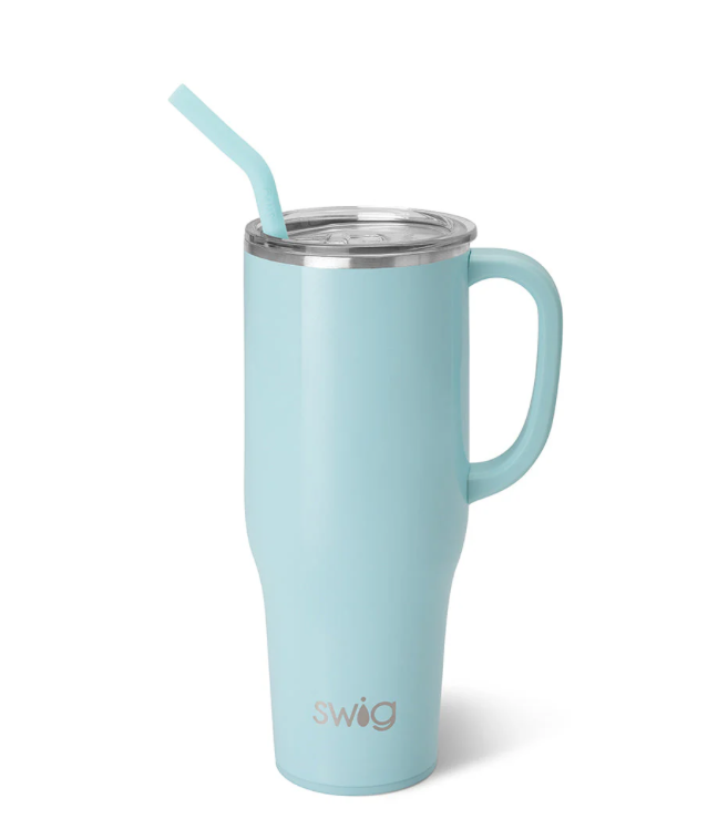 Shimmer Aquamarine Mega Mug (40oz)