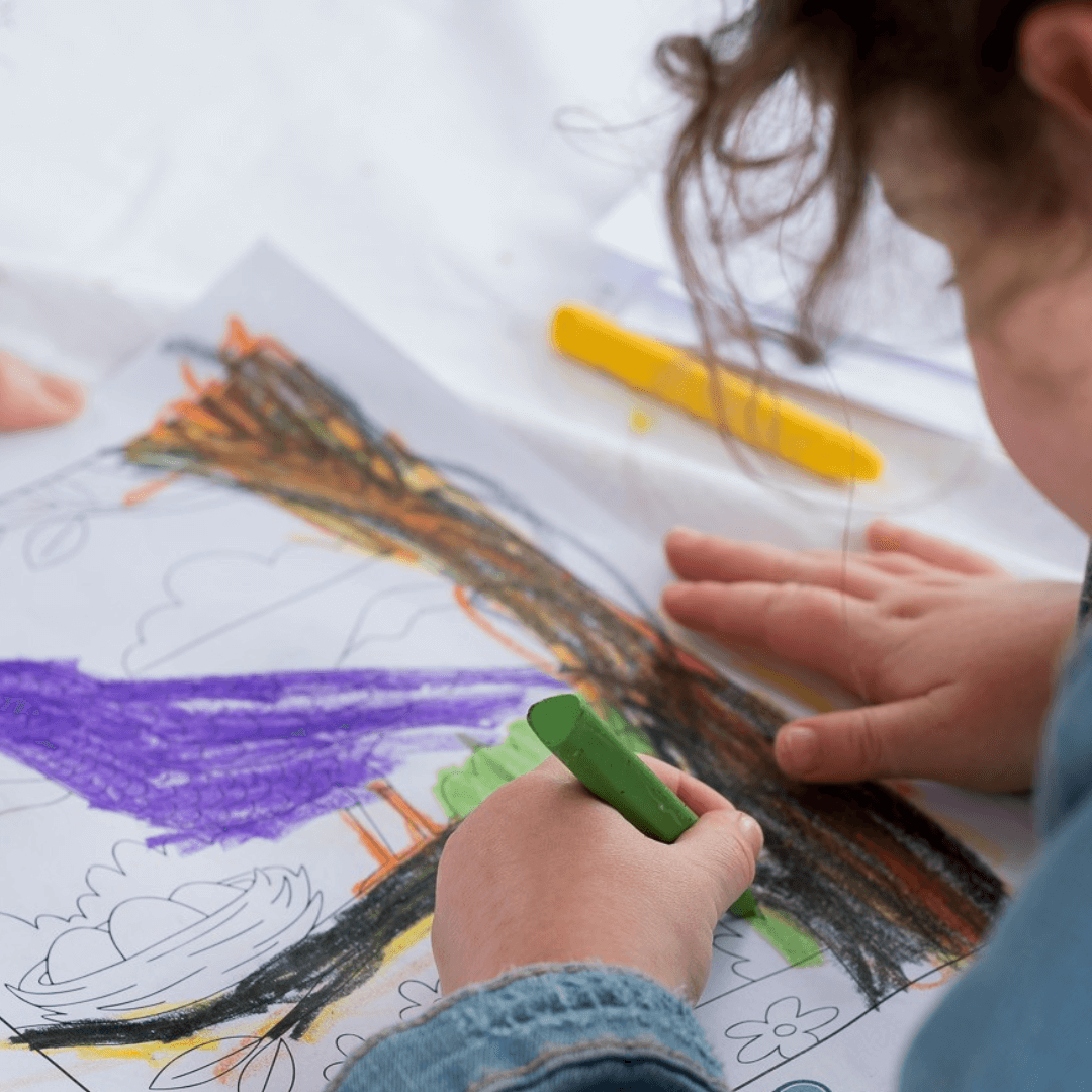 Eco-Kids Non-Toxic Beeswax Crayons (Extra Large)