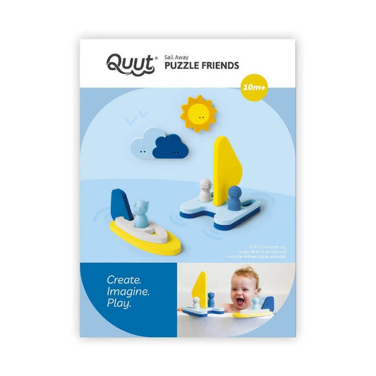 Puzzle Friends Sail – Floating 3D Bath Puzzle