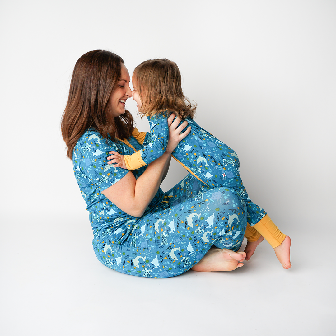 Ocean Friends Bamboo Pajamas Baby Pajamas Baby Clothes: 12-18M