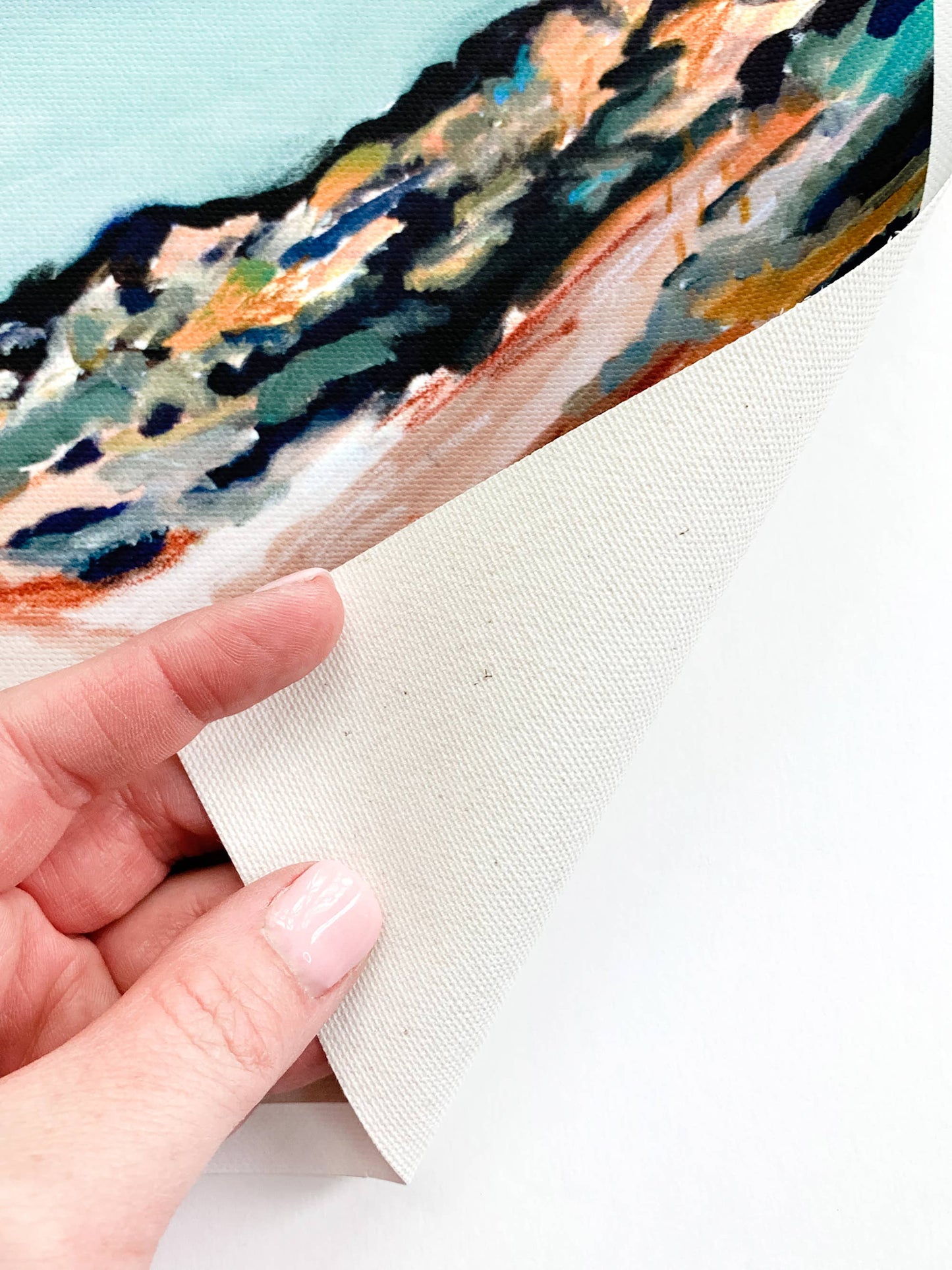 Cape Cod Dunes, Unframed Print on Flat Canvas: 4 x 6