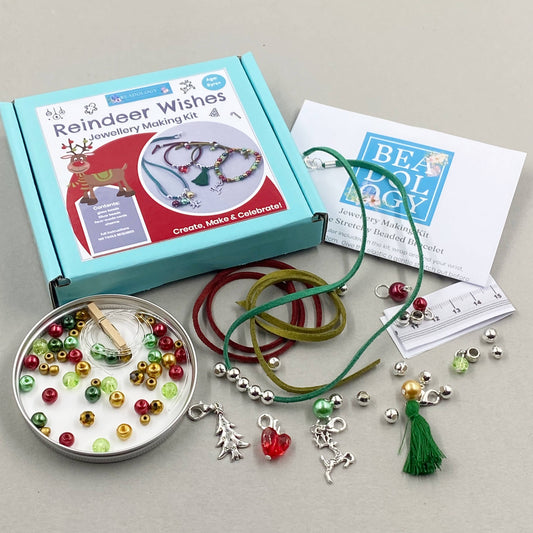 Reindeer Wishes Jewellery Making Kit for Children