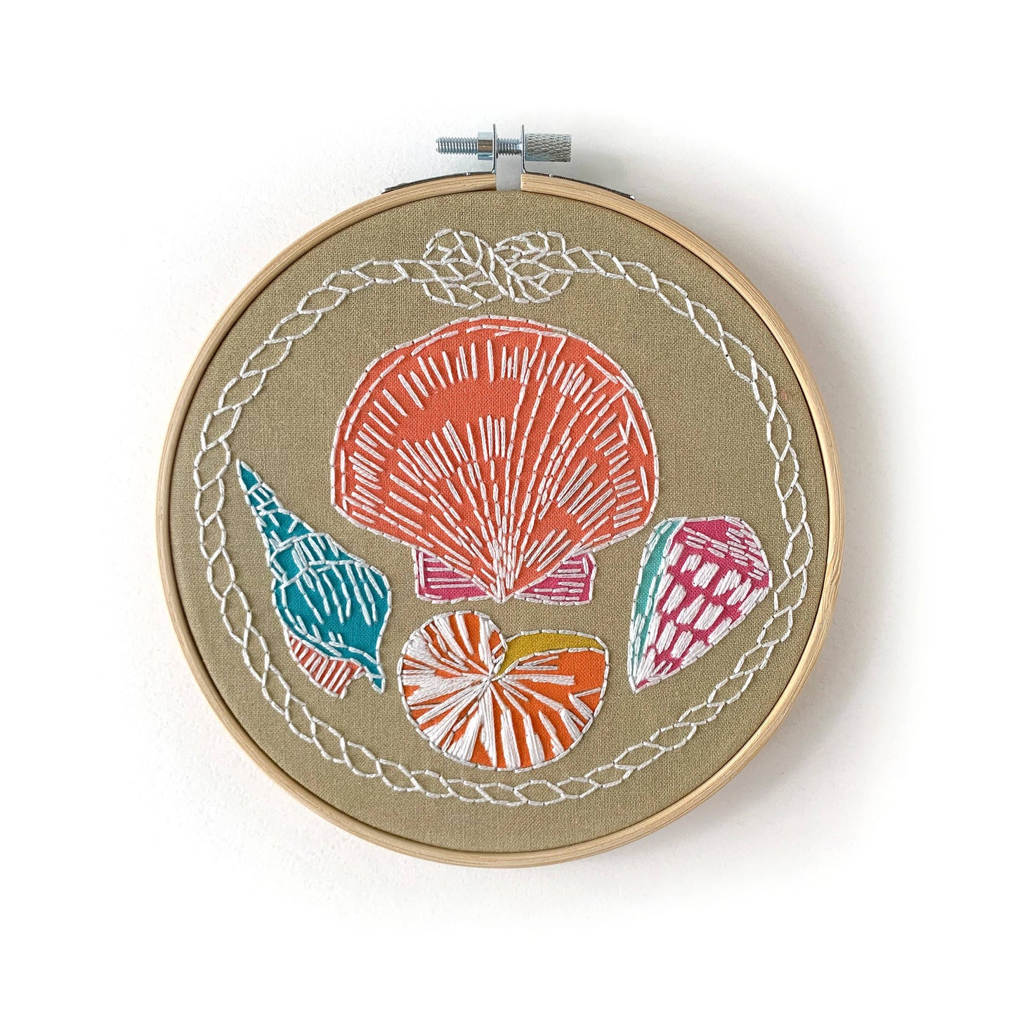 Shells Embroidery Kit