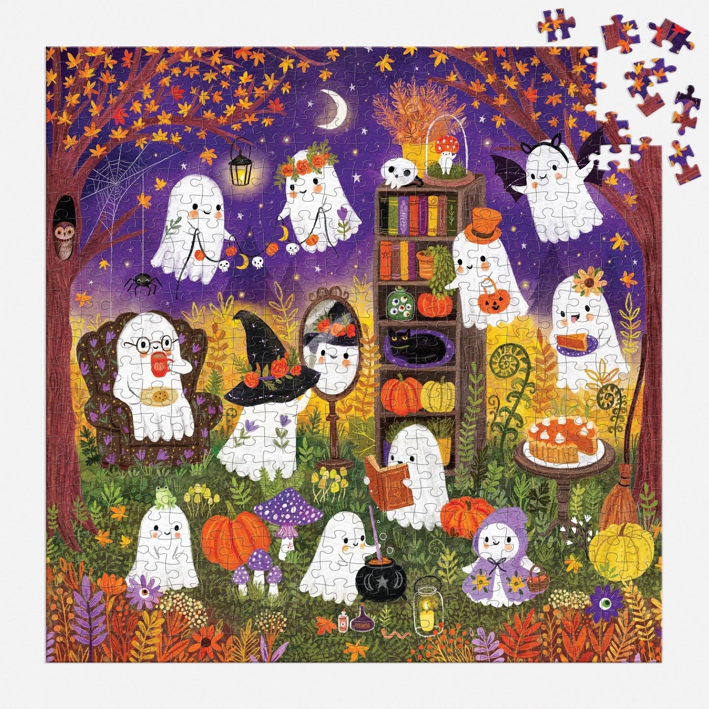 Ghostly Gathering 500 Piece Family Puzzle