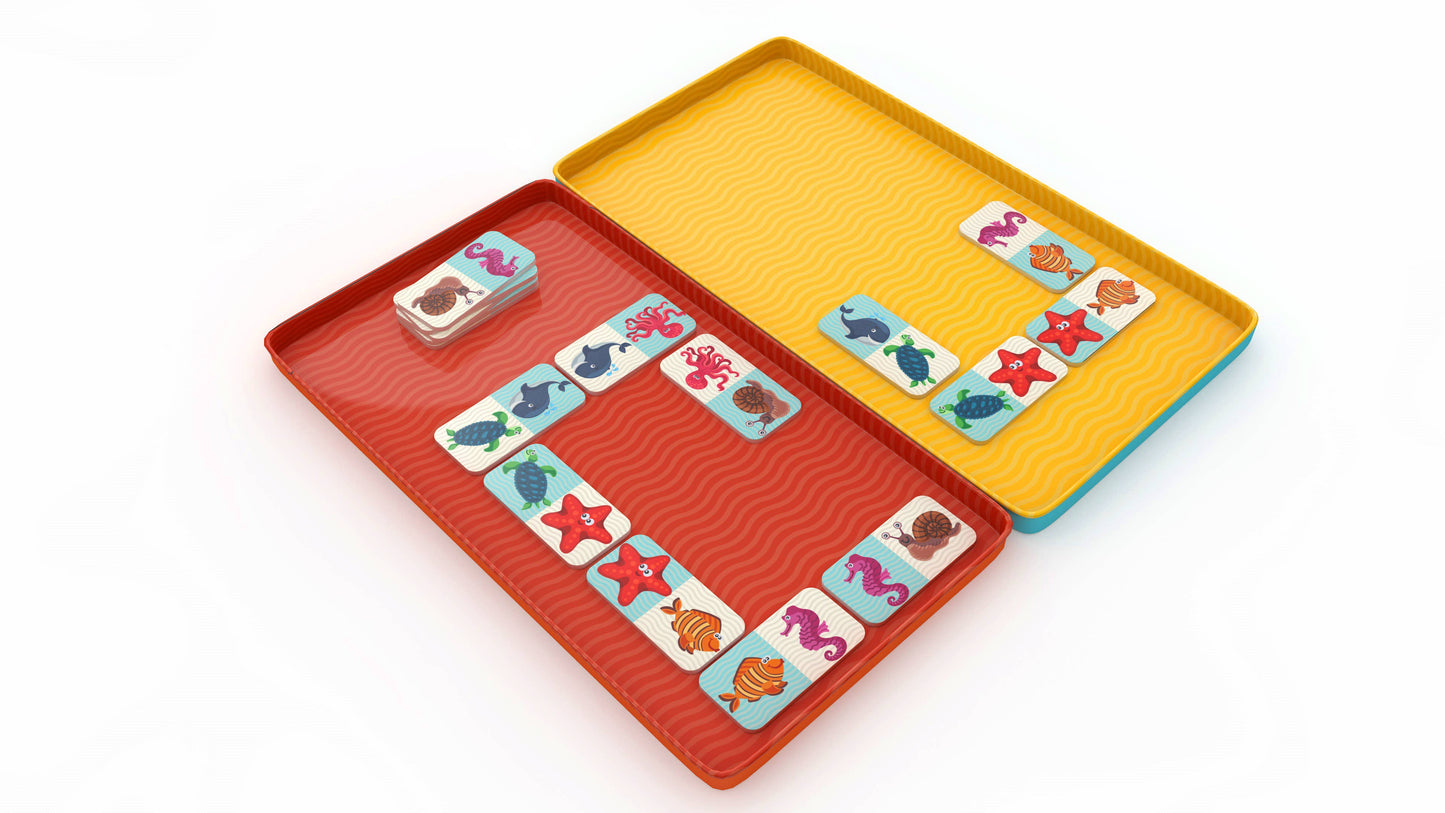 Travel Game - Ocean Life Domino