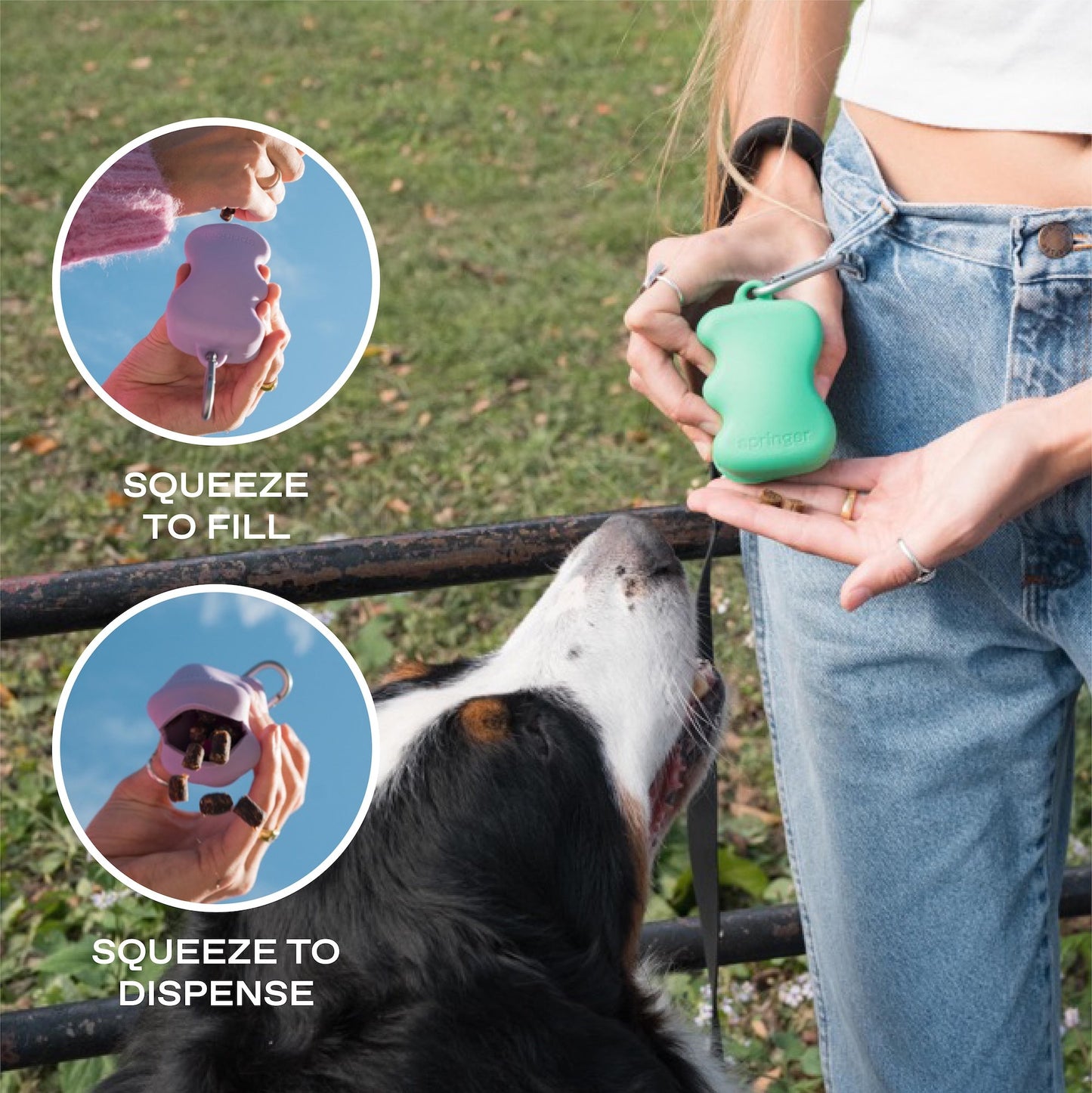 The Silicone Dog Treat Dispenser