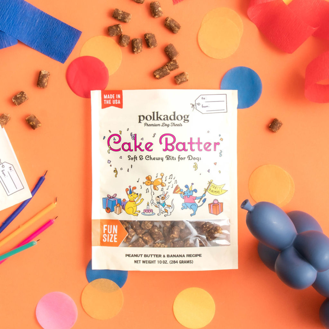 Cake Batter, Peanut Butter & Banana - 10oz - Dog Treats