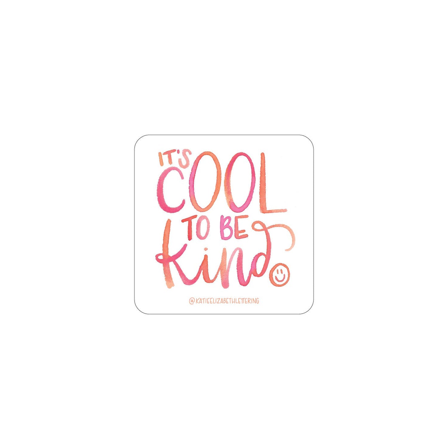 Kind sticker