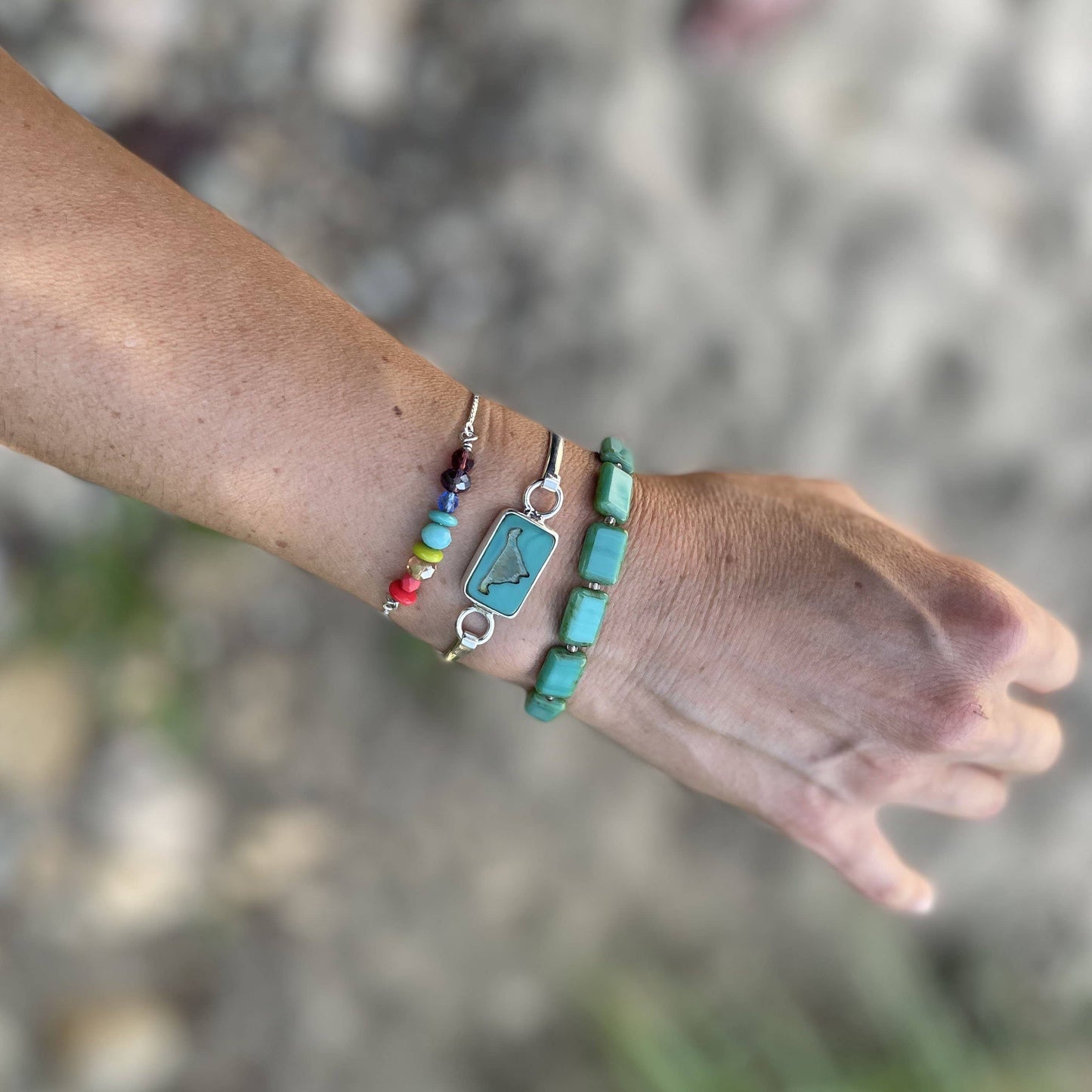 Rainbow Slide Bracelet