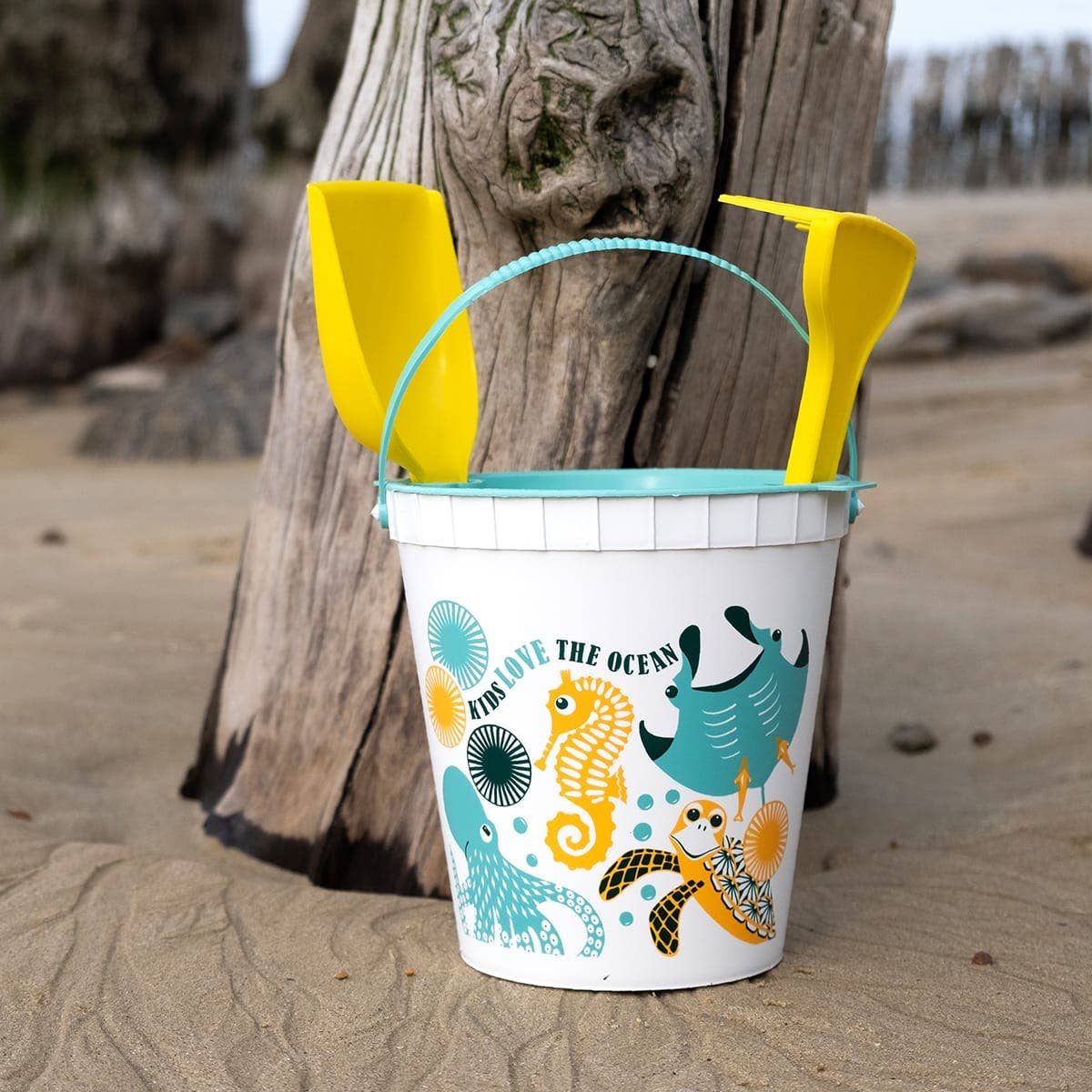 Eco-friendly kids beach toy kit - OCEAN