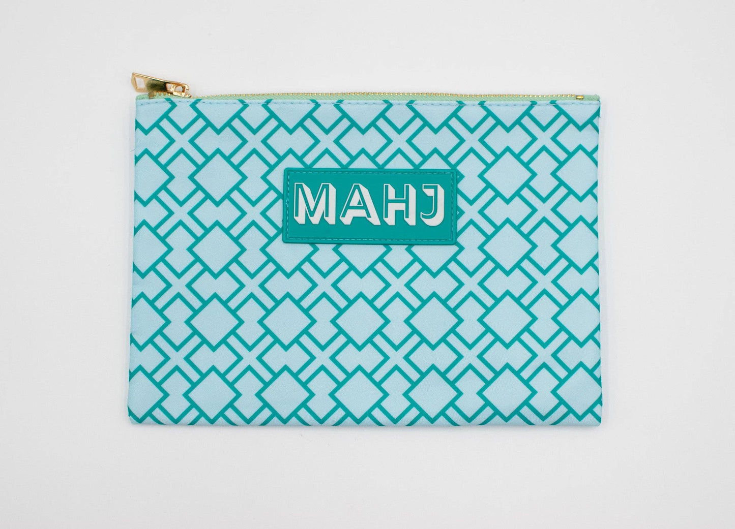Premium Mahjong Card & Accessory Bag: Arrows- Red Card & Accessory Bag