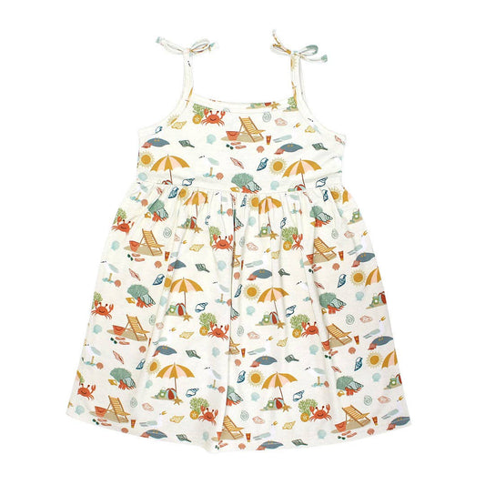 Beach Day Summer Baby & Kids Bamboo Dress: 2/3T
