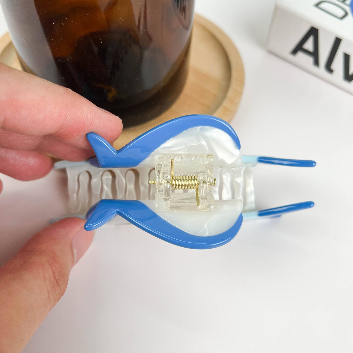 Shark Acetate Hair Clip,Animal Claw Clips