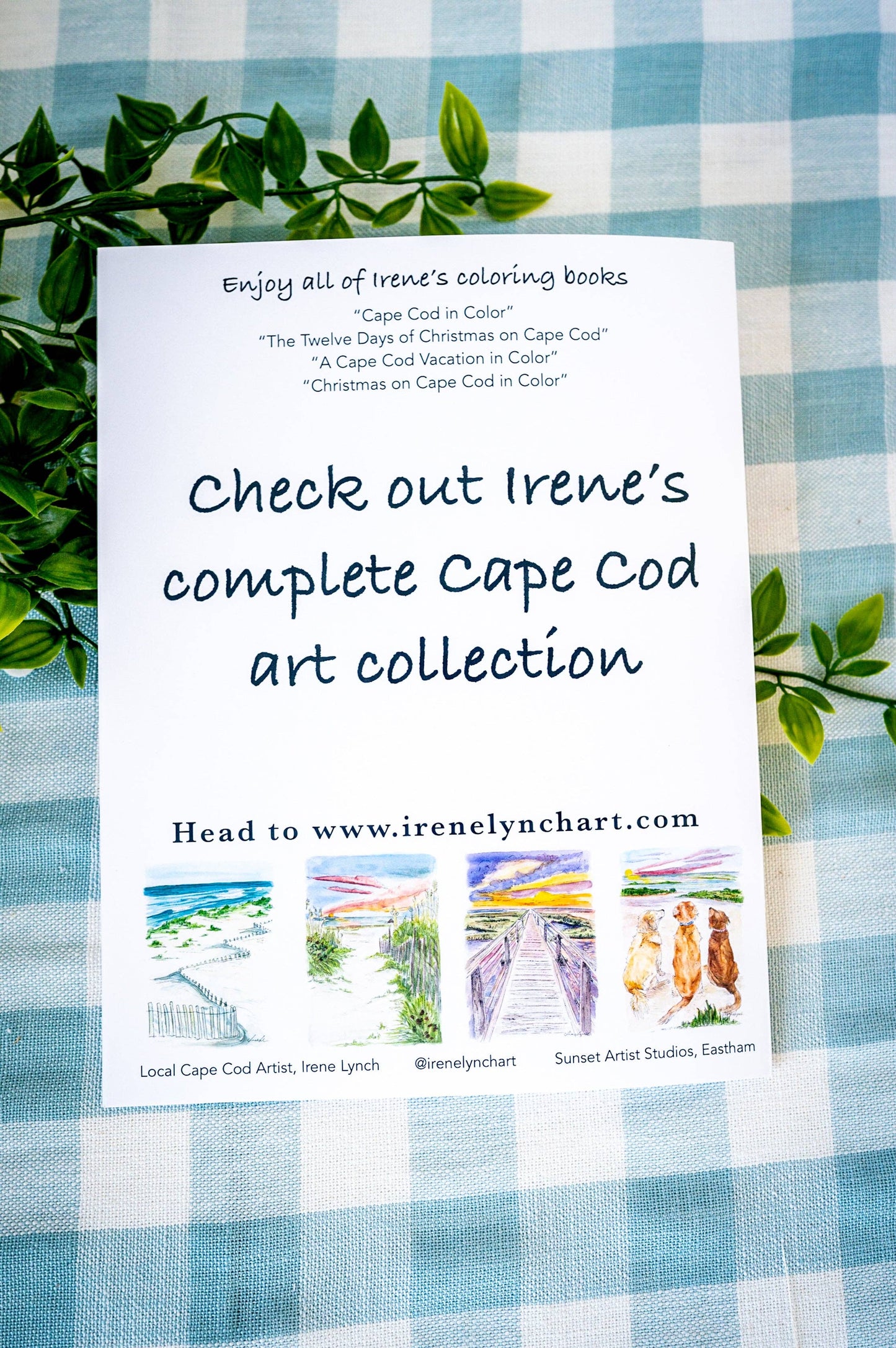 "Christmas on Cape Cod in Color" A Coloring Book For All Ages